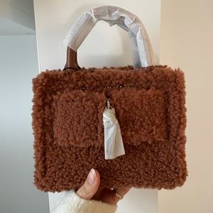 Fall/Winter ‘21 Brandon Blackwood Brown Shearling mini Kuei Bag